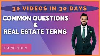 Toronto REAL ESTATE TERMS|  30 Videos 30 Days| Home buyer tips & tricks