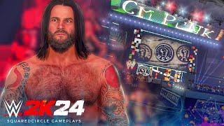 CM Punk Straight Edge Society MyFaction w/ Modded GFX Pack | New WWE 2K24 Mods