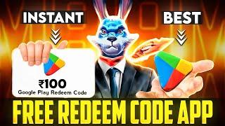 BEST FREE REDEEM CODE APP NEW FREE GOOGLE PLAY REDEEM CODE APP 2025