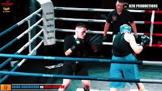 THE FOUNDRY & GLOZIER BOXING BARBER BASH 2 - ERIHA NGATAIERUA vs BILLY DARTON Boxing Fight