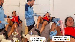 ASÍ EL TRATAMIENTO DE RUBI SOTO EN LA RODILLA ️‍🩹 | CHIVAS FEMENIL | #chivas #futbol #viral