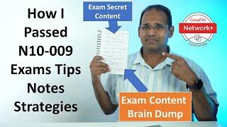 How I Passed Network+ N10-009, Exam Tips and Brain Dump