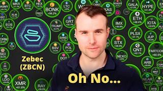 MANIPULATION In Zebec Network  ZBCN Crypto Token Analysis