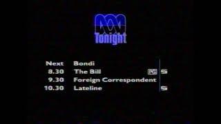 ABC TV - Tuesday Evening Programme Schedule (7/3/2000)