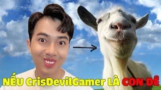 NẾU CrisDevilGamer LÀ CON DÊ