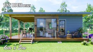 Beautiful tiny house | House design 6m x 5m