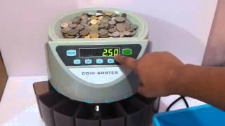 Table-Top Coin Counting Machine