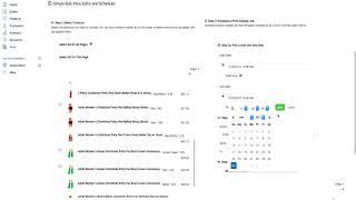 Simple Bulk Price Editor & Scheduler Shopify App