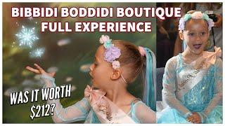 BIBBIDI BOBBIDI BOUTIQUE Full Experience 2023 | Magic Kingdom BBB First Time! Elsa Makeover