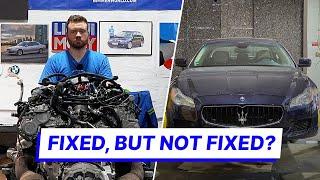 Did I Just Find a Brand New Ferrari/Maserati Engine? - Quattroporte GTS - PT7