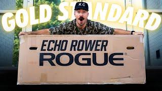 ROGUE ECHO ROWER Unboxing, Assembly, & 1st Impressions!