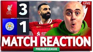 LIVERPOOL 3-1 LEICESTER CITY! Craig's LIVE Match Reaction