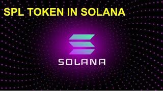 spl token in Solana