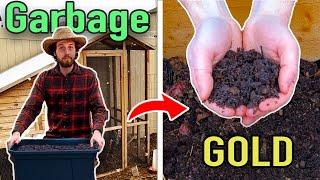 The Cheapest Way To Start Worm Composting. (less than $25!)