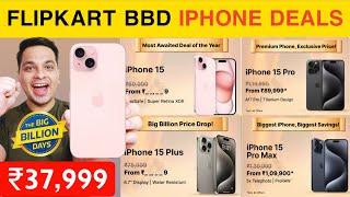 Flipkart Big Billion Day 2024 iPhone Offers | Big Billion Day Mobile Offer | iPhone 15 at ₹4X,999 