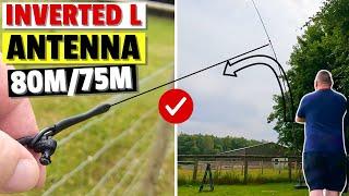 DX Commander Inverted L Antenna for 75/80m