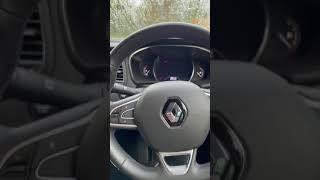 Renault Megane 4 GT line interior welcome graphics and sound.