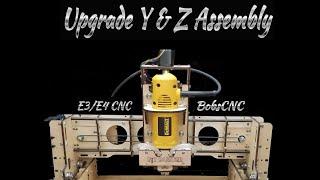 How to Upgrade Y Assembly & Z Spindle Kit  -  BobsCNC E3/E4