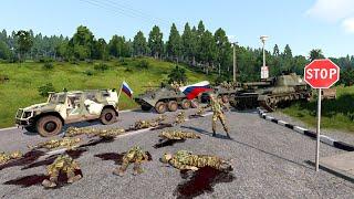 BRUTAL UKRAINIAN TRAPS for Russian RATS!The most important Russian convoy is surrounded and destroye