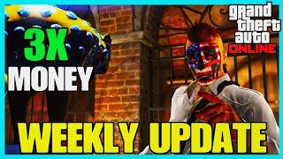 GTA Online TRIPLE Money Update! Panther Statue! Heist Month! $20 Trillion Challenge!