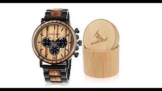 BOBO Bird Wooden Men Watch Stylish Wood