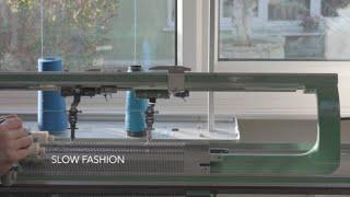 Valentina Karellas - Knitwear Brand - How we make our knitwear - Dubied Machine knitting