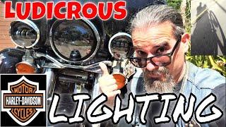 The Best HARLEY Davidson HEADLIGHT Upgrade An INSTALLATION For HARLEY Davidson TOURING Motorcycles