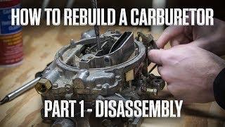 How to rebuild an Edelbrock or Carter AFB carburetor | Part 1 - Disassembly | Hagerty DIY