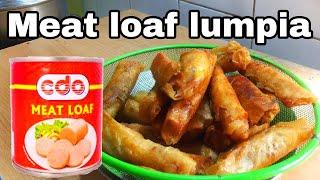 Meat loaf lumpia | own style lumpia | lutong bahay | jensen taste buds