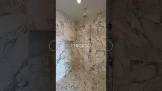 This bathroom is stunning  #shorts #chicago #realestate