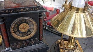 Paris France  BROCANTE in PARIS Marché aux Puces🪑 ANTIQUE old thingsStreet shopping VLOG️ 4KHDR