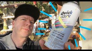 DEAD SPRAY PAINT CANS- Empty them the EASY way!