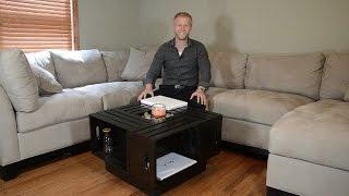 Crate Coffee Table Build and Review DIY How To