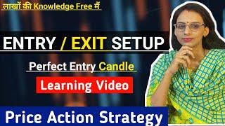 Entry Exit Setup | Trading Strategy | Price Action Strategy #tradingstrategy #stockmarket