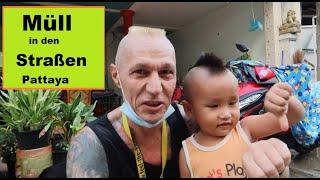 Müll in den Straßen von Pattaya           #Pattaya,#Jomtien,#Thailand,#Tattooman