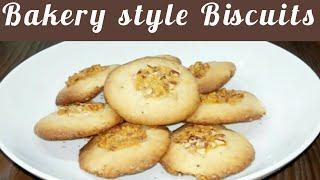 Bakery Biscuits Without Oven | Almonds Biscuits | Teatime Snacks | RR Daily Cooking |