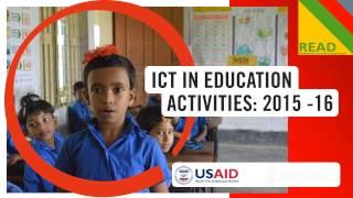 READ Bangladesh ICT in Education Activities 2015-2016