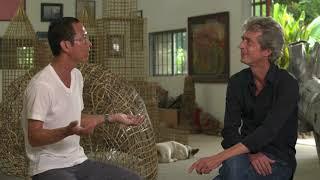 Cultures Connect - Cambodian-US artist Pich Sopheap talks with his German colleague Ernst Altmann