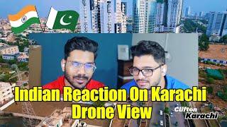 Indian Reaction on my video "Clifton Karachi Drone View"