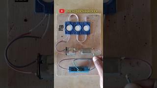 dc motor experiment | voltage booster #shorts #hacker #lifehacks #thehiddenhacker