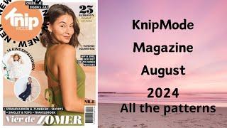 #KnipMode 8/2024 #KnipModeMagazine #BurdaExtra #FaitMain #sewingMagazine #knip #fashionstyle