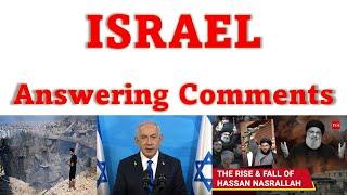 Is Israel Invincible? Answering the Comments and Questions