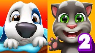 My Talking Tom2 vs My Talking Hank ios | Talking Tom2 Drum Master Hank Splashy Gameplay 2024 Ep3938