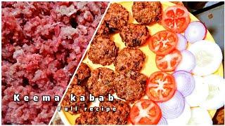 How to make Chicken keema kabab?? Watch full kabab recipe 