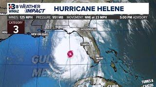 Tracking Hurricane Helene and the potential impacts for Central Georgia (Tropical Update 4 PM 9/26)