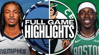 GRIZZLIES at CELTICS | FULL GAME HIGHLIGHTS | December 7, 2024