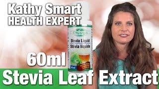 Organika Stevia leaf extract 60ml with Nutrition Expert Kathy Smart