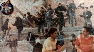 Athinaikos - AEK  1991   //  Pyro-Greece