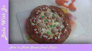 How to Make a Sweet Treat Pizza  | Bake With Jo