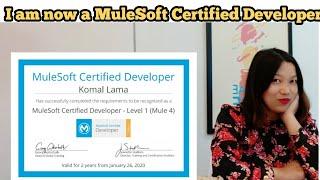 I am now a Mulesoft Certified Developer| If I can, You can too| by Beautiful U&Me